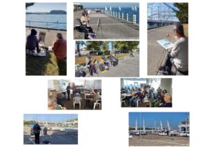 近郊スケッチ「八景島マリーナ」