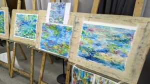 テクスチャーアート講座生徒作品1